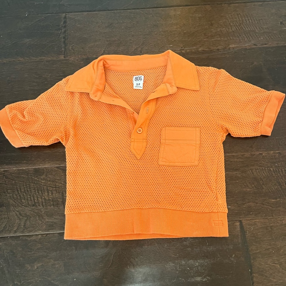 BDG cropped polo
